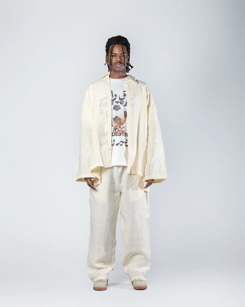 LINEN SHIRT CREAM