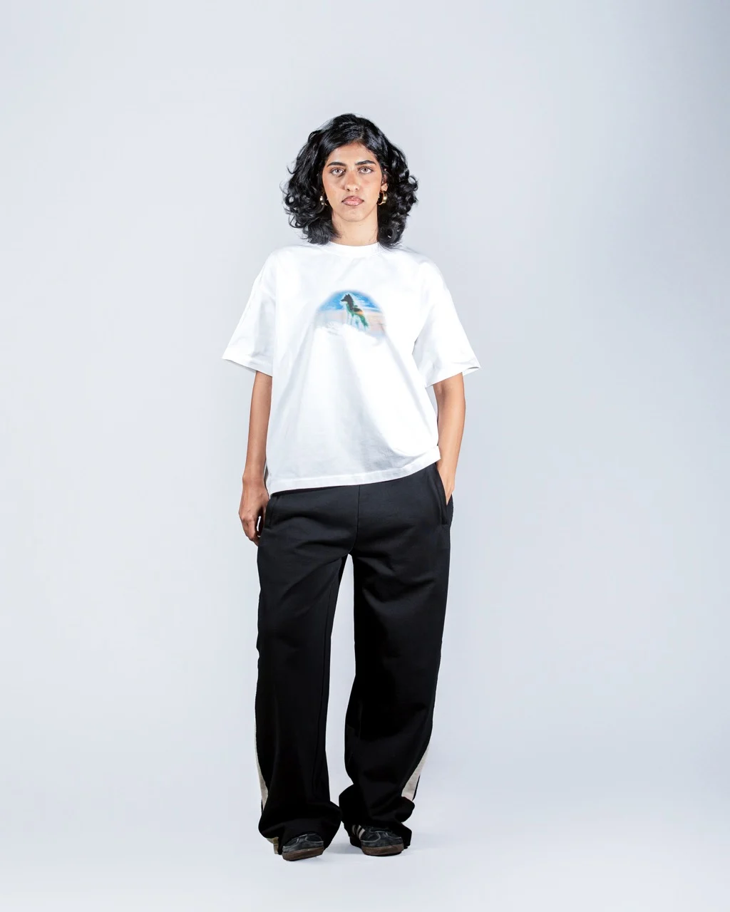 Off-white Printed Wolf Tee