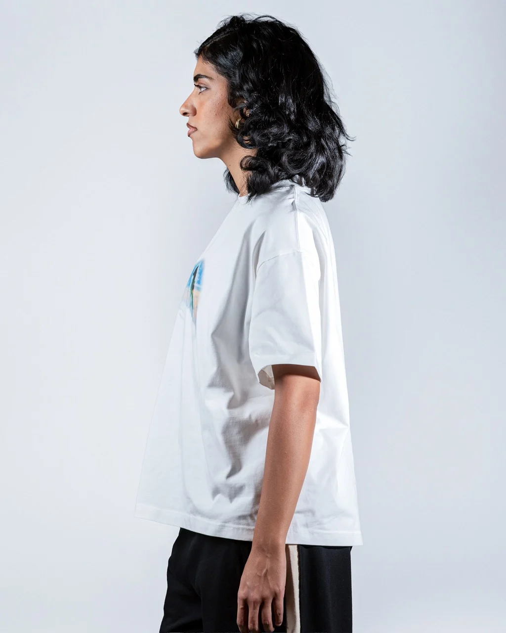 Off-white Printed Wolf Tee