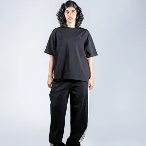 Black Two Headed Wolf Tee