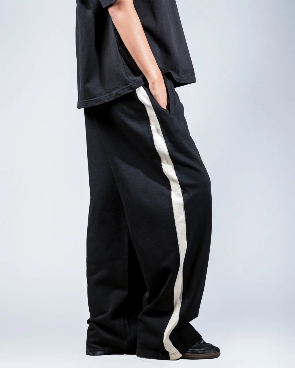 Relaxed Black Sweatpants