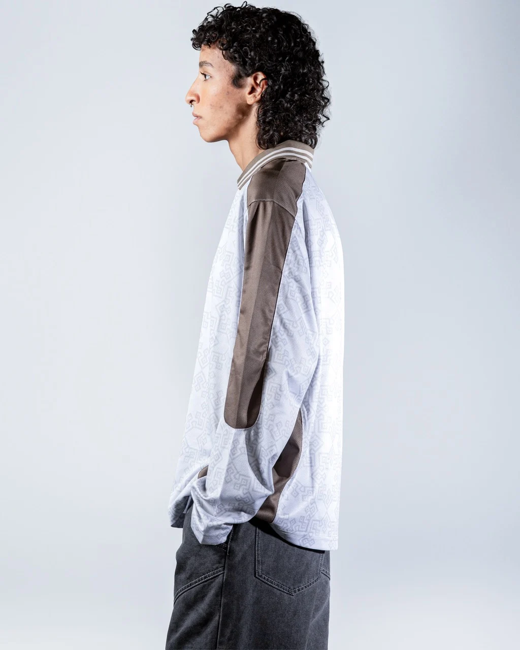 Inter Layali Beige Long-Sleeve Jersey Shirt