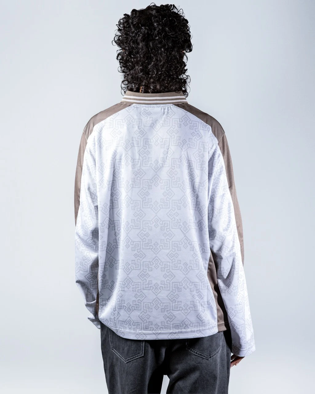 Inter Layali Beige Long-Sleeve Jersey Shirt