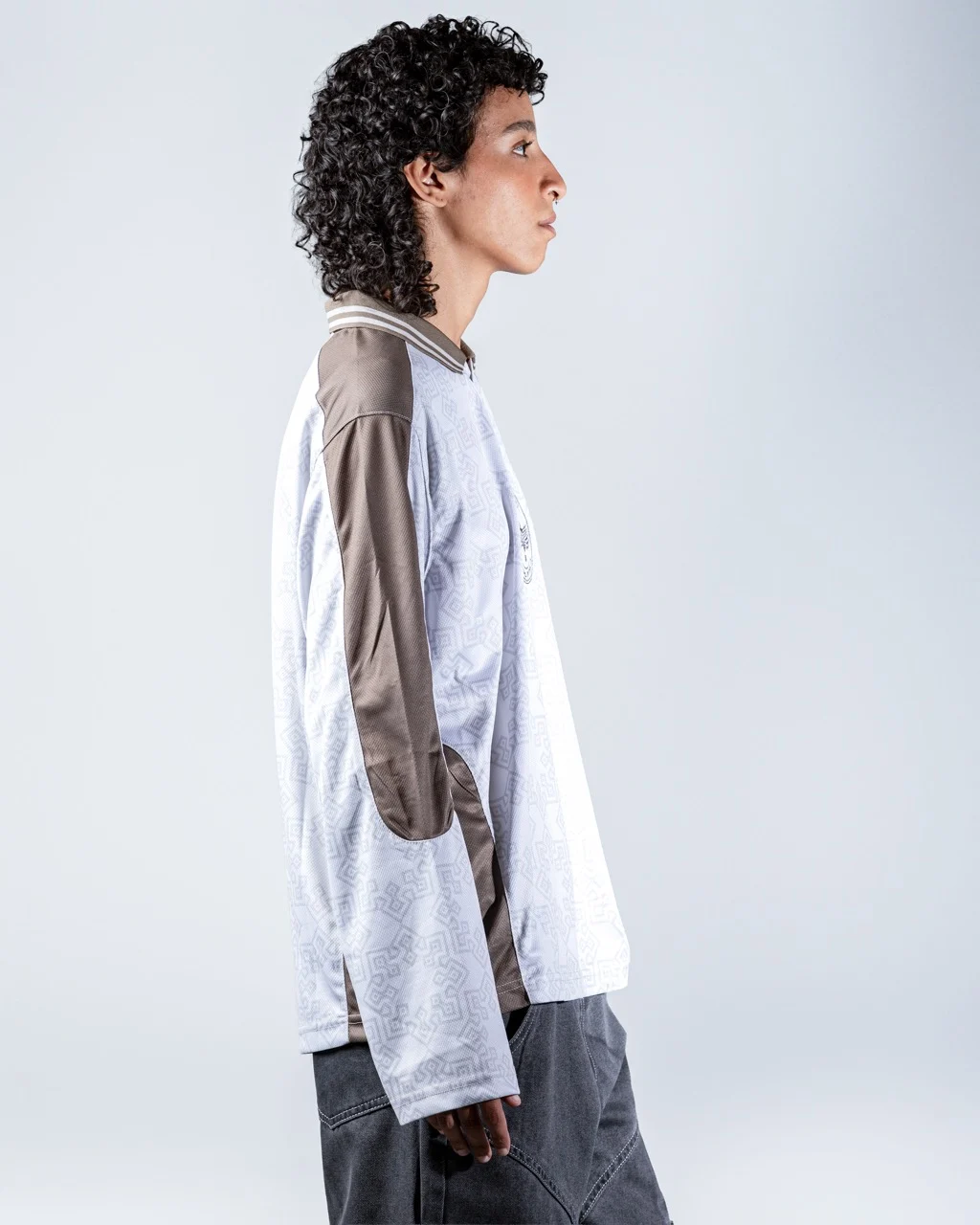 Inter Layali Beige Long-Sleeve Jersey Shirt