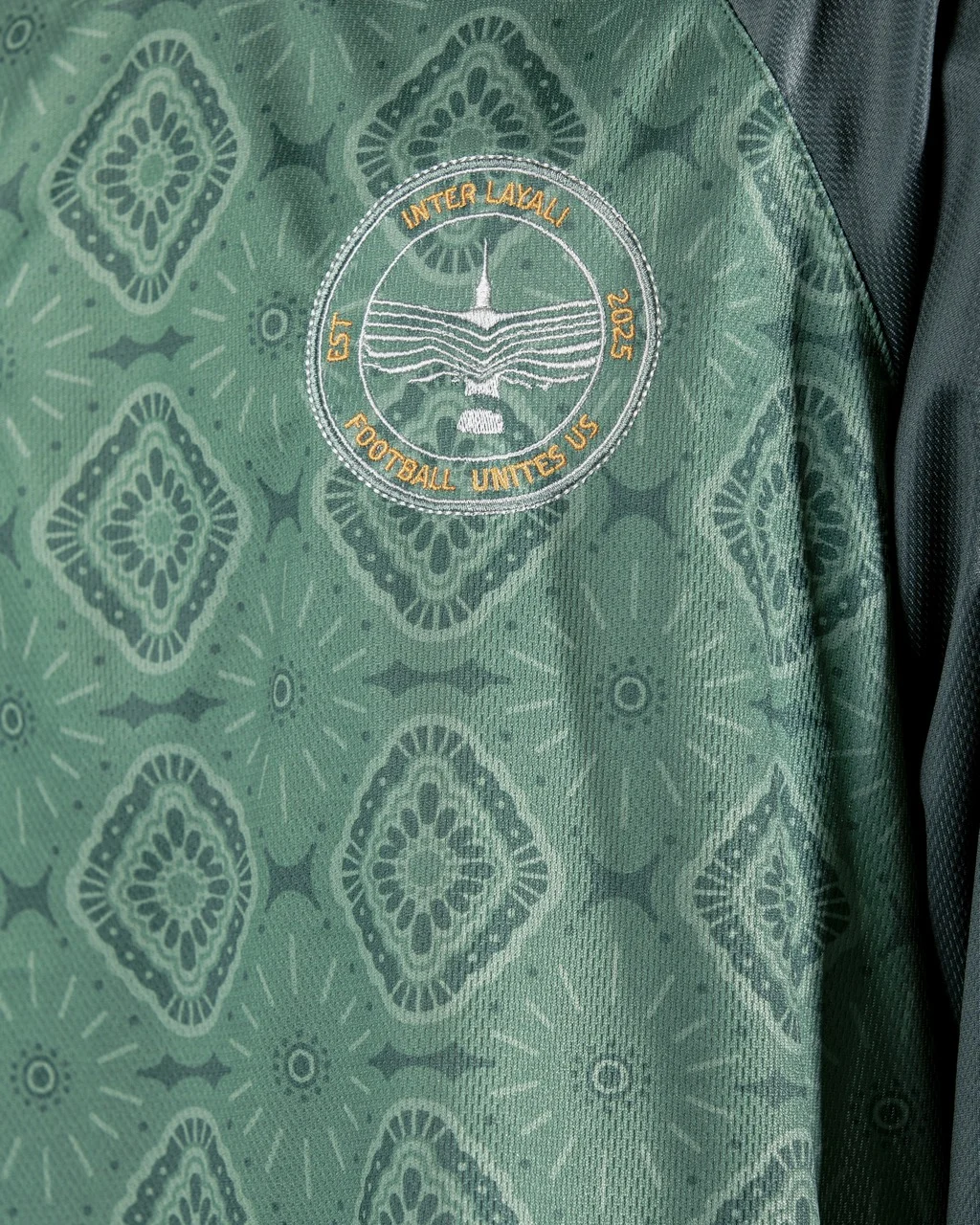 Inter Layali Green Long-Sleeve Jersey Shirt