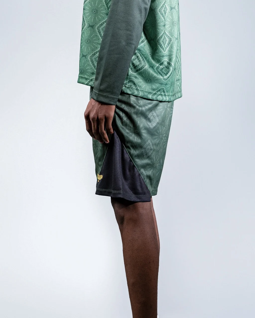 Inter Layali Green Jersey Shorts