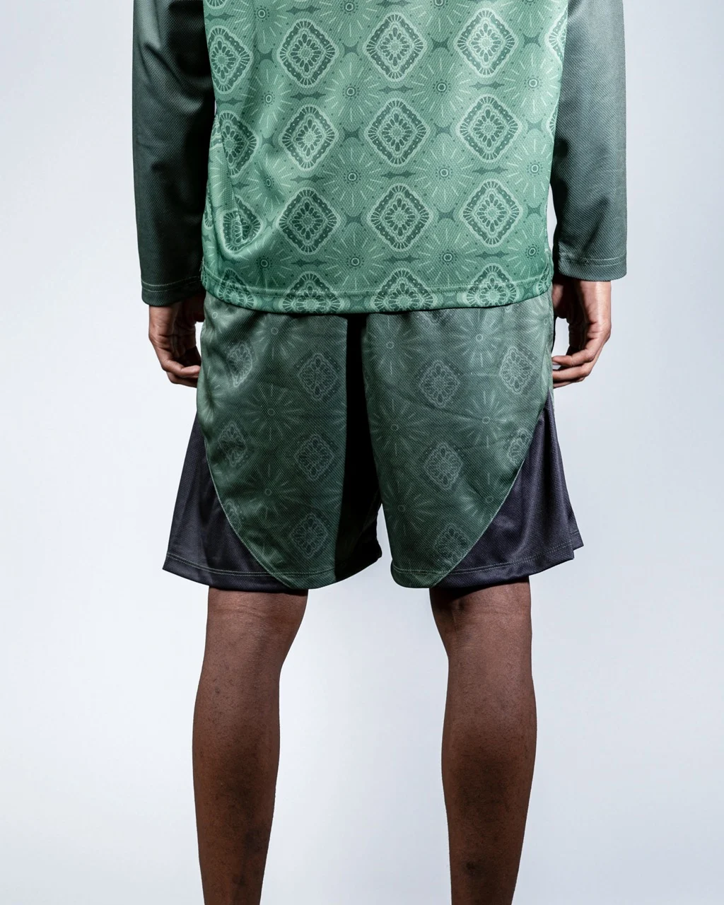 Inter Layali Green Jersey Shorts