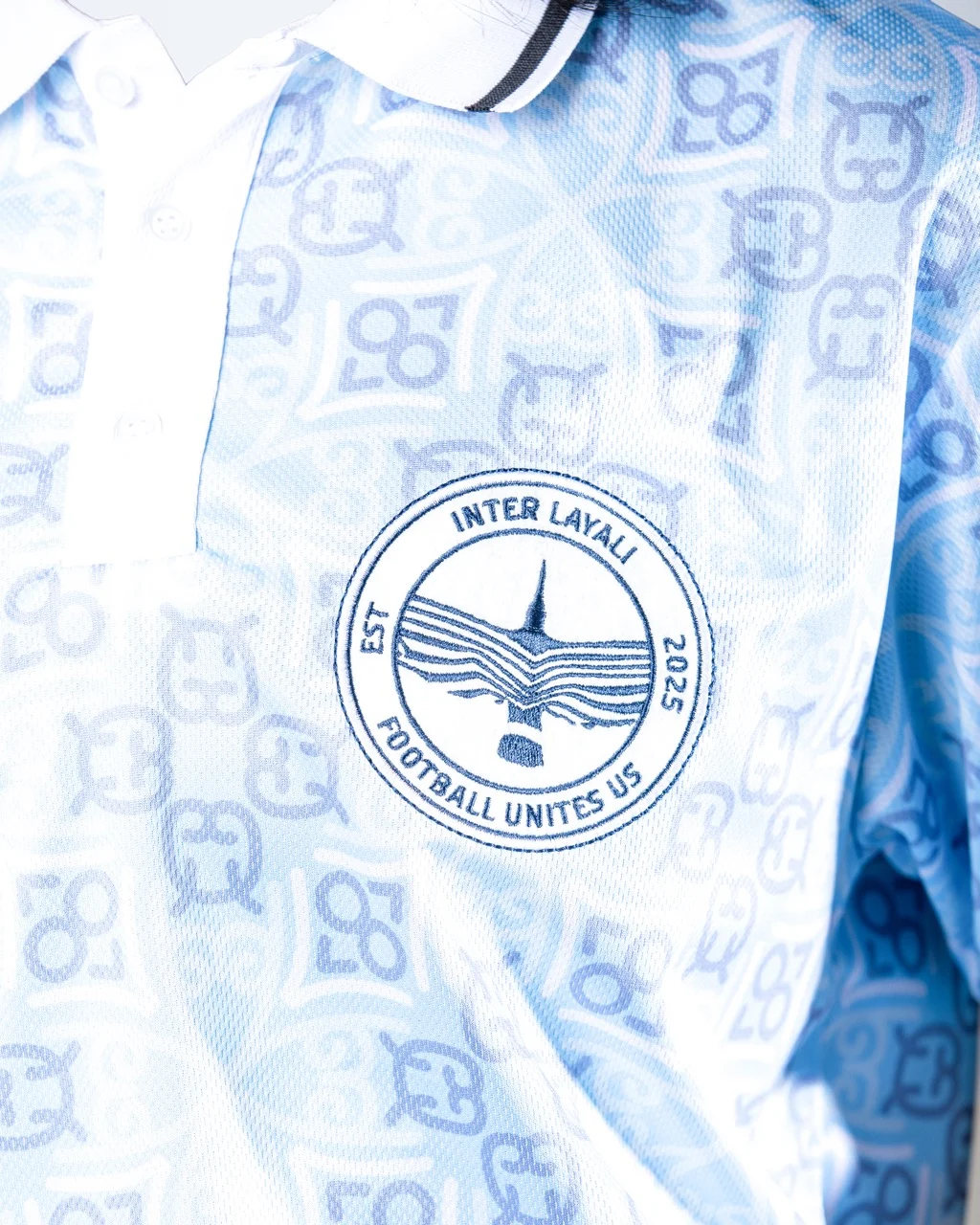 Inter Layali Blue Short-Sleeve Jersey Shirt