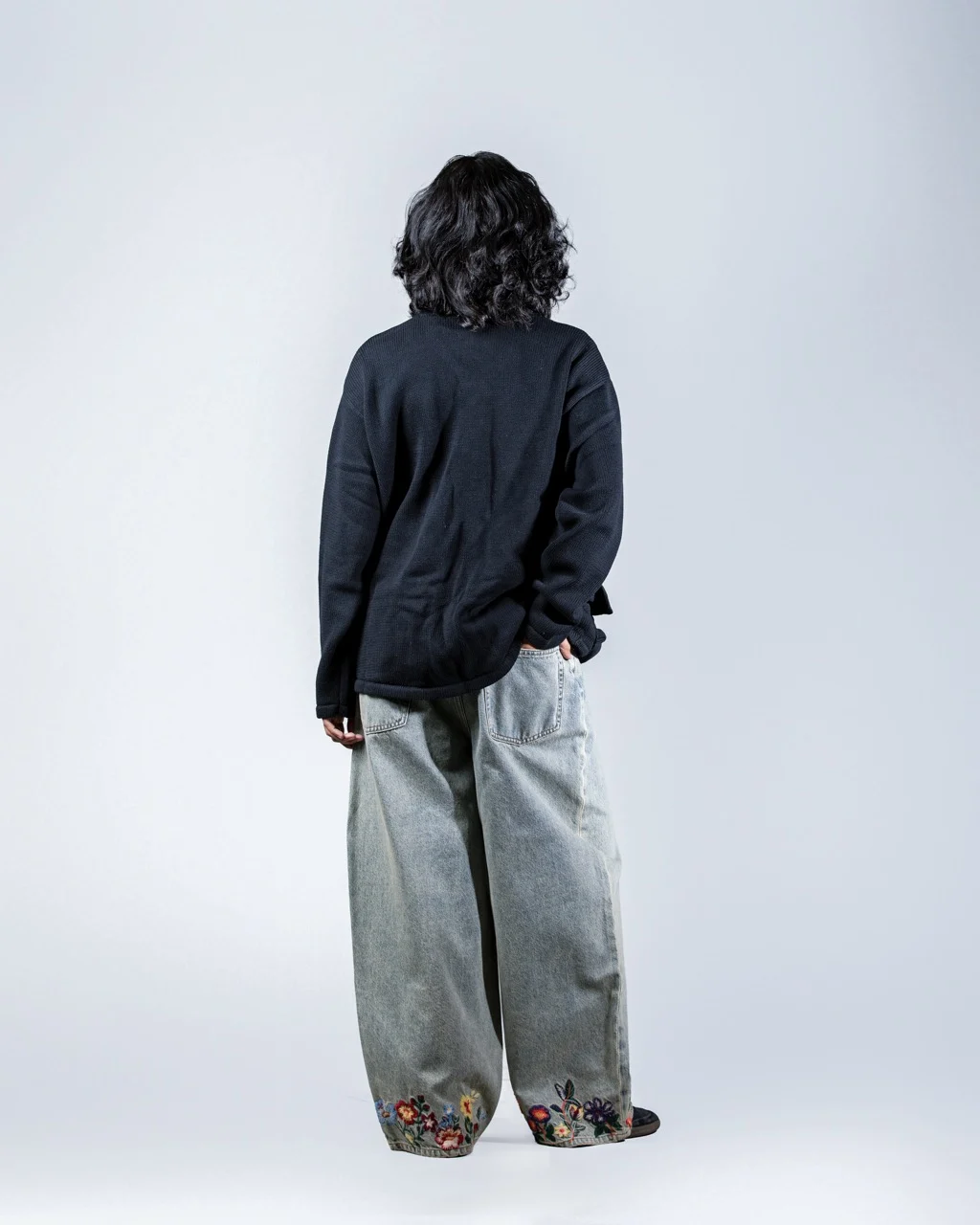 Utility Knit Zip Wool Jacket