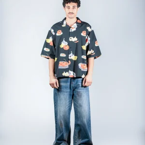 Tomato Garlic Print Shirt