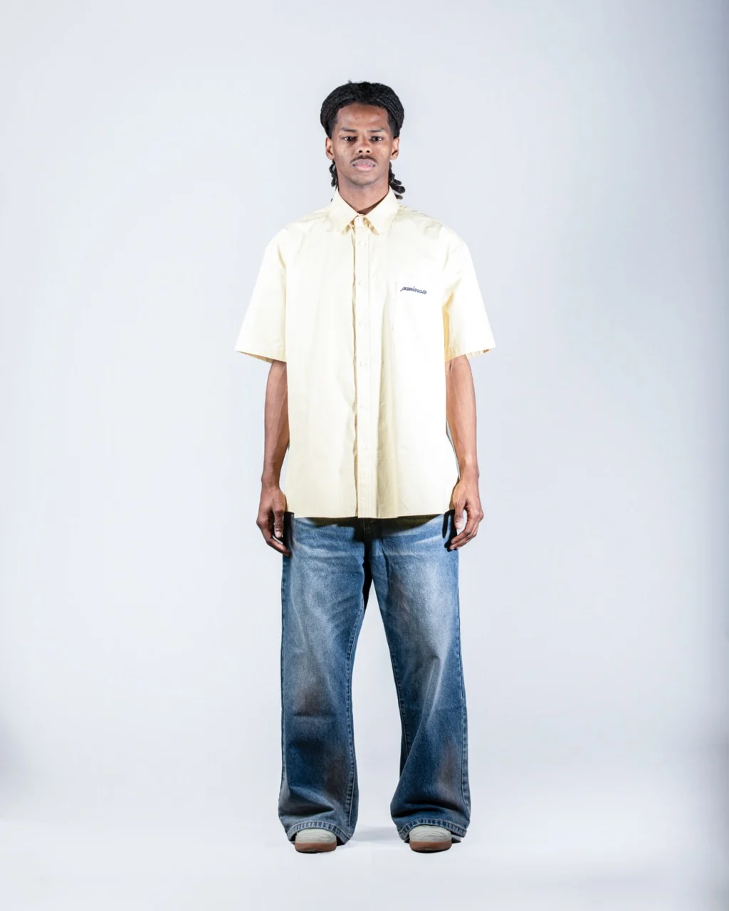 Yellow Passionate Pocket Shirt