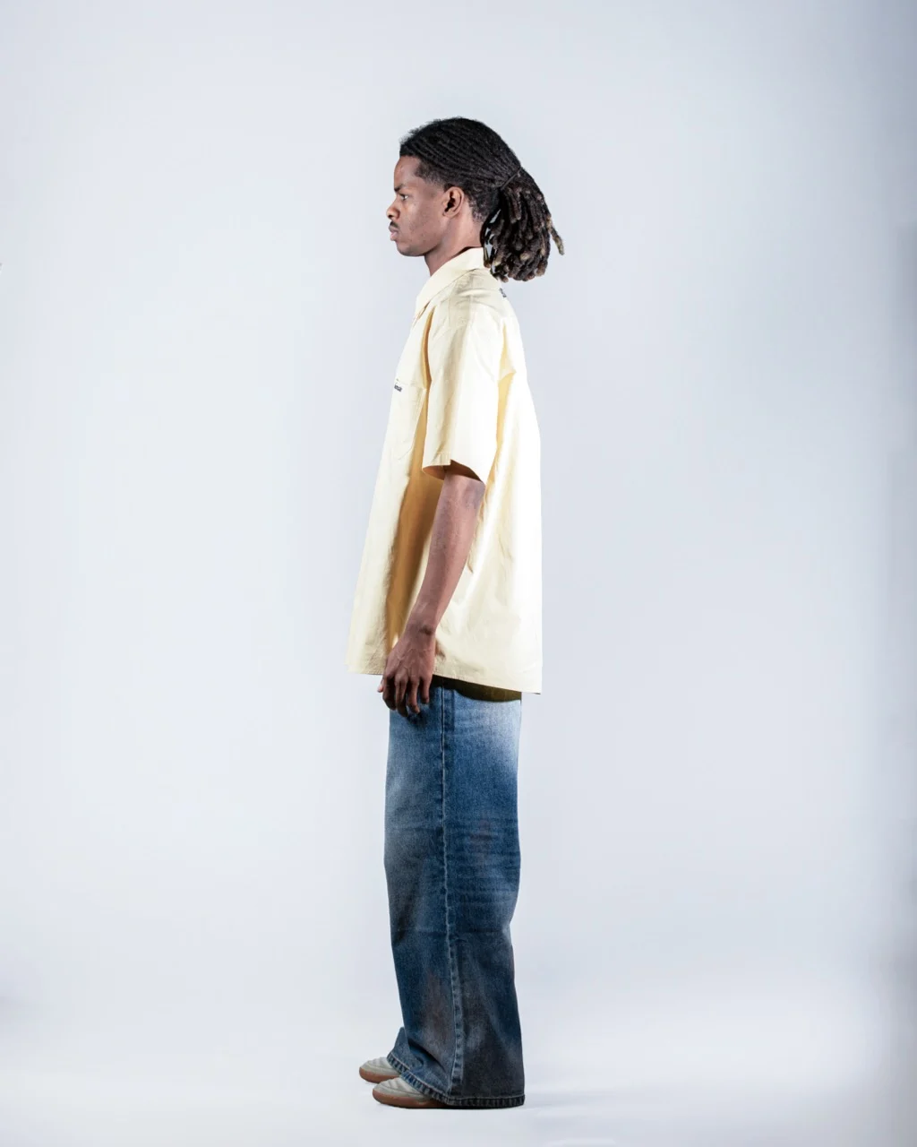 Yellow Passionate Pocket Shirt