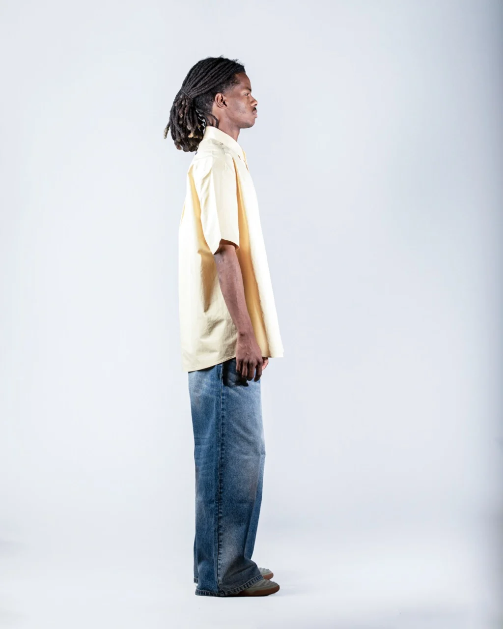 Yellow Passionate Pocket Shirt