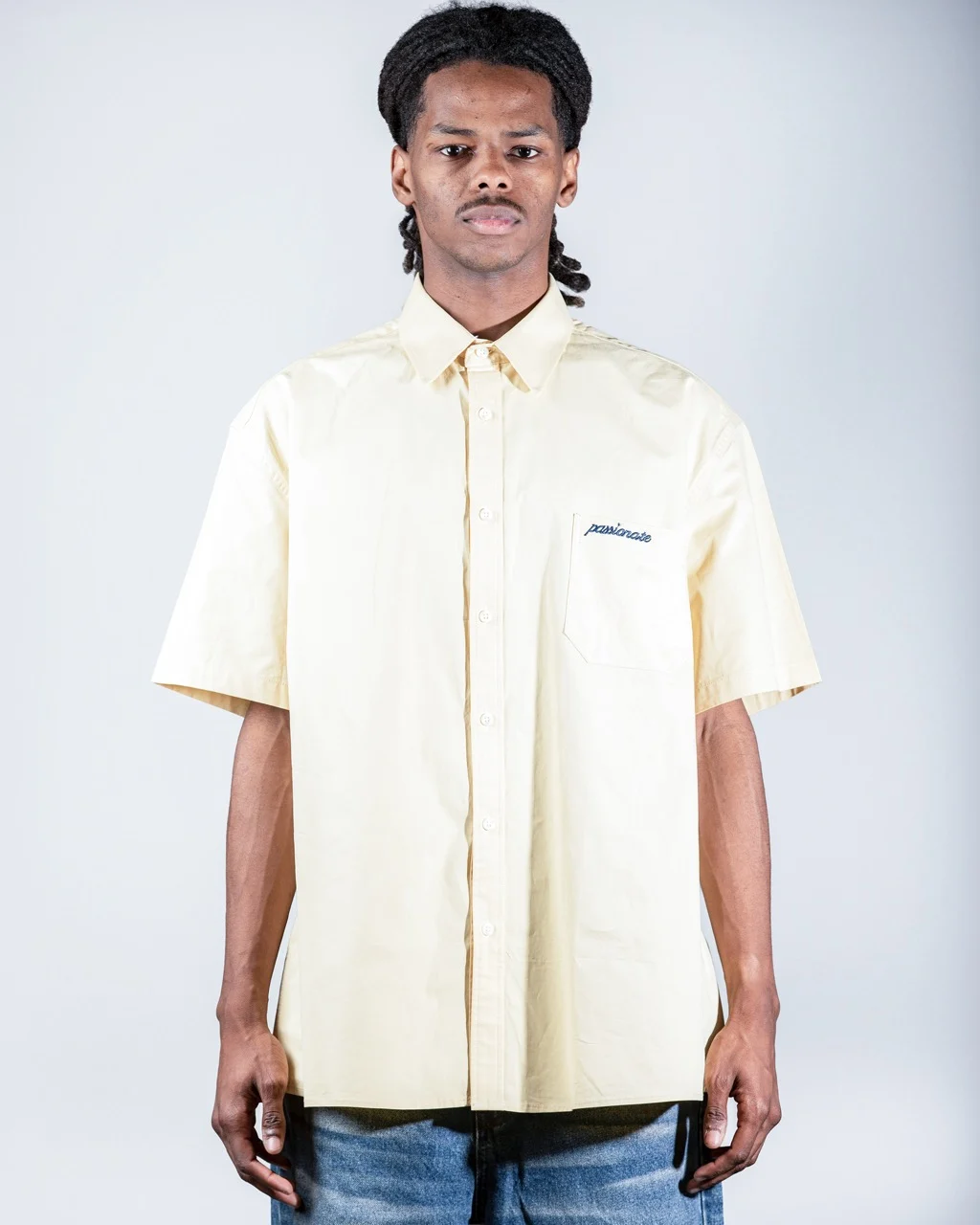 Yellow Passionate Pocket Shirt