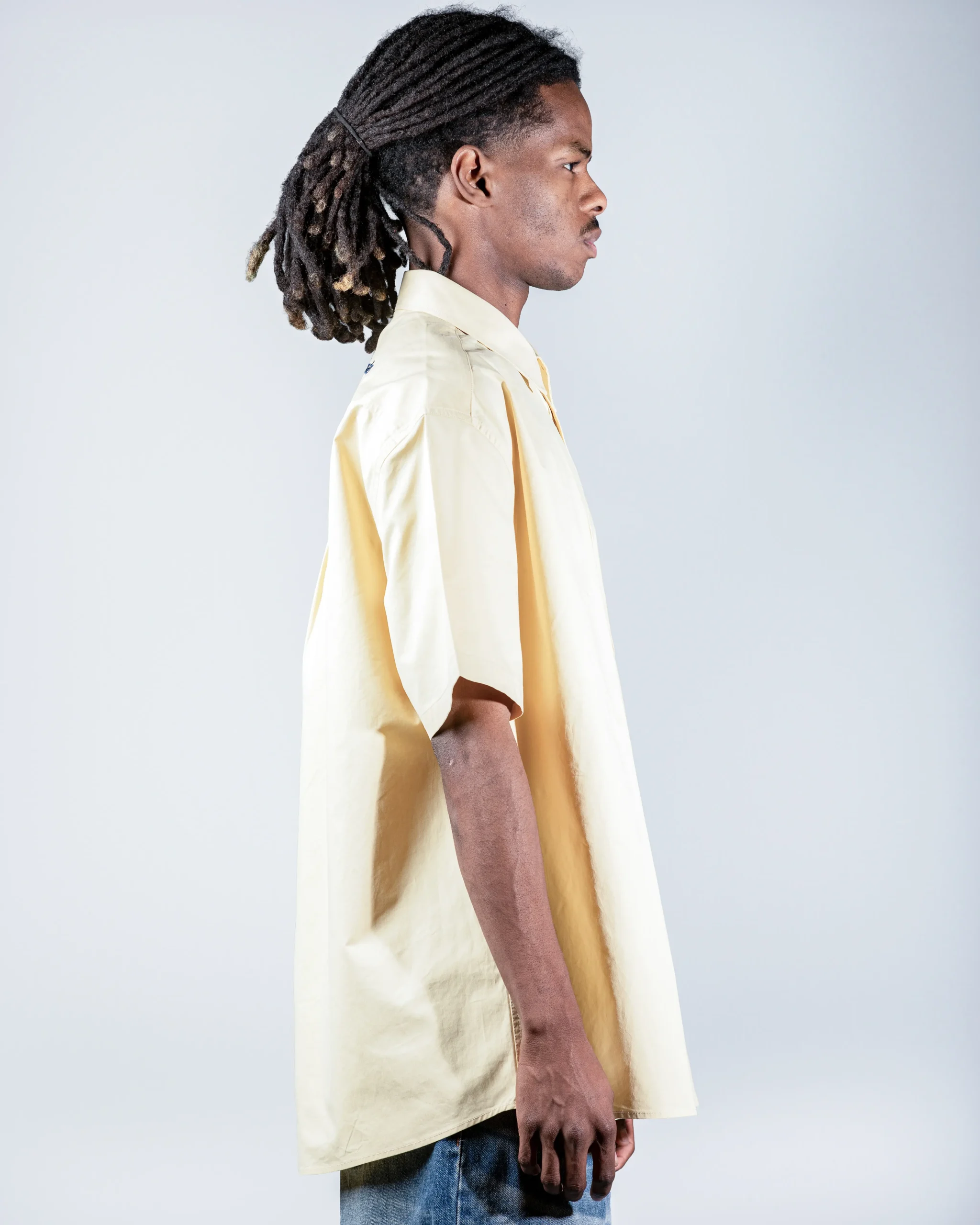 Yellow Passionate Pocket Shirt