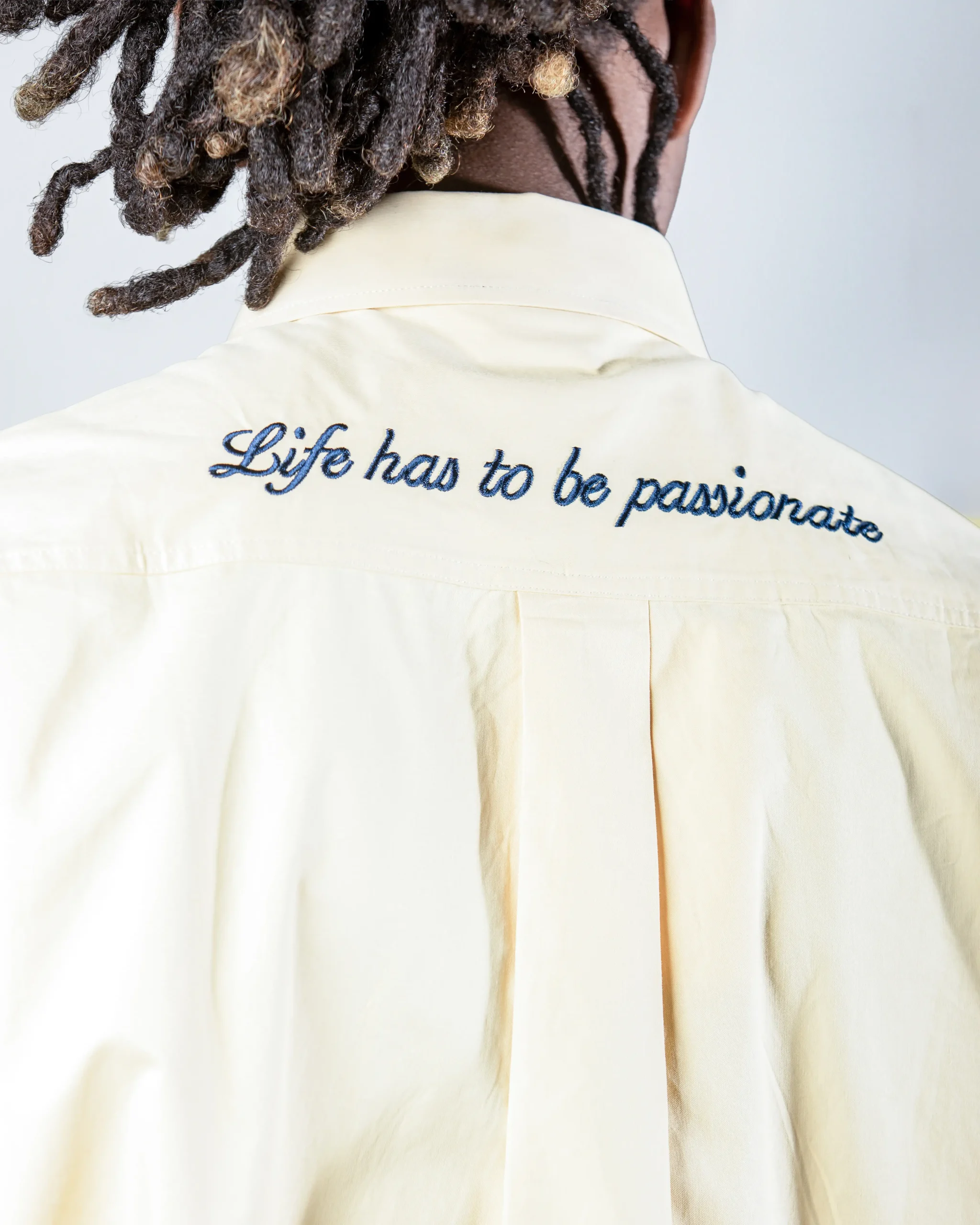 Yellow Passionate Pocket Shirt
