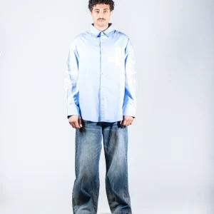 Sky Patchwork shirt