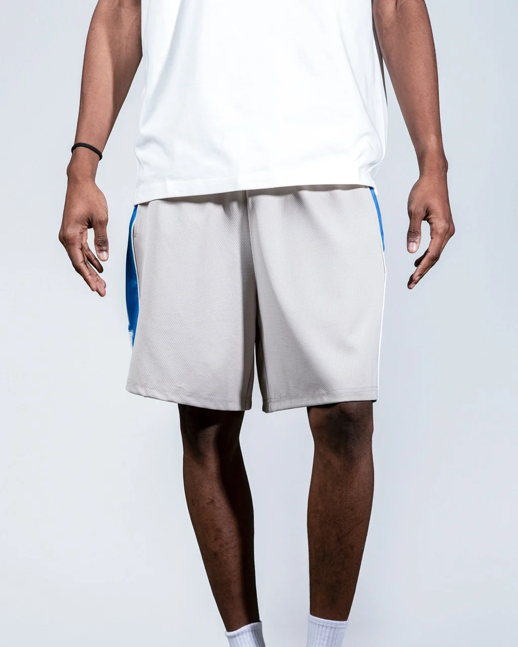 COURT SHORTGRAY/BLUE