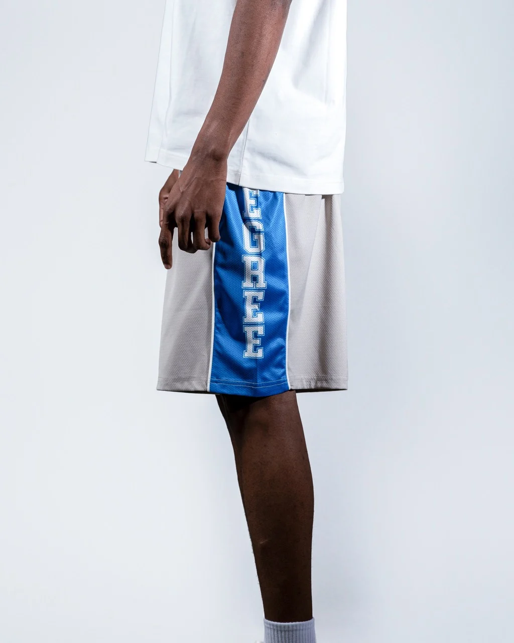 COURT SHORTGRAY/BLUE