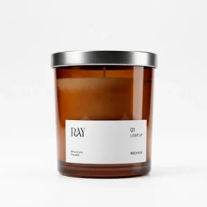 Light up|01 Brown candle