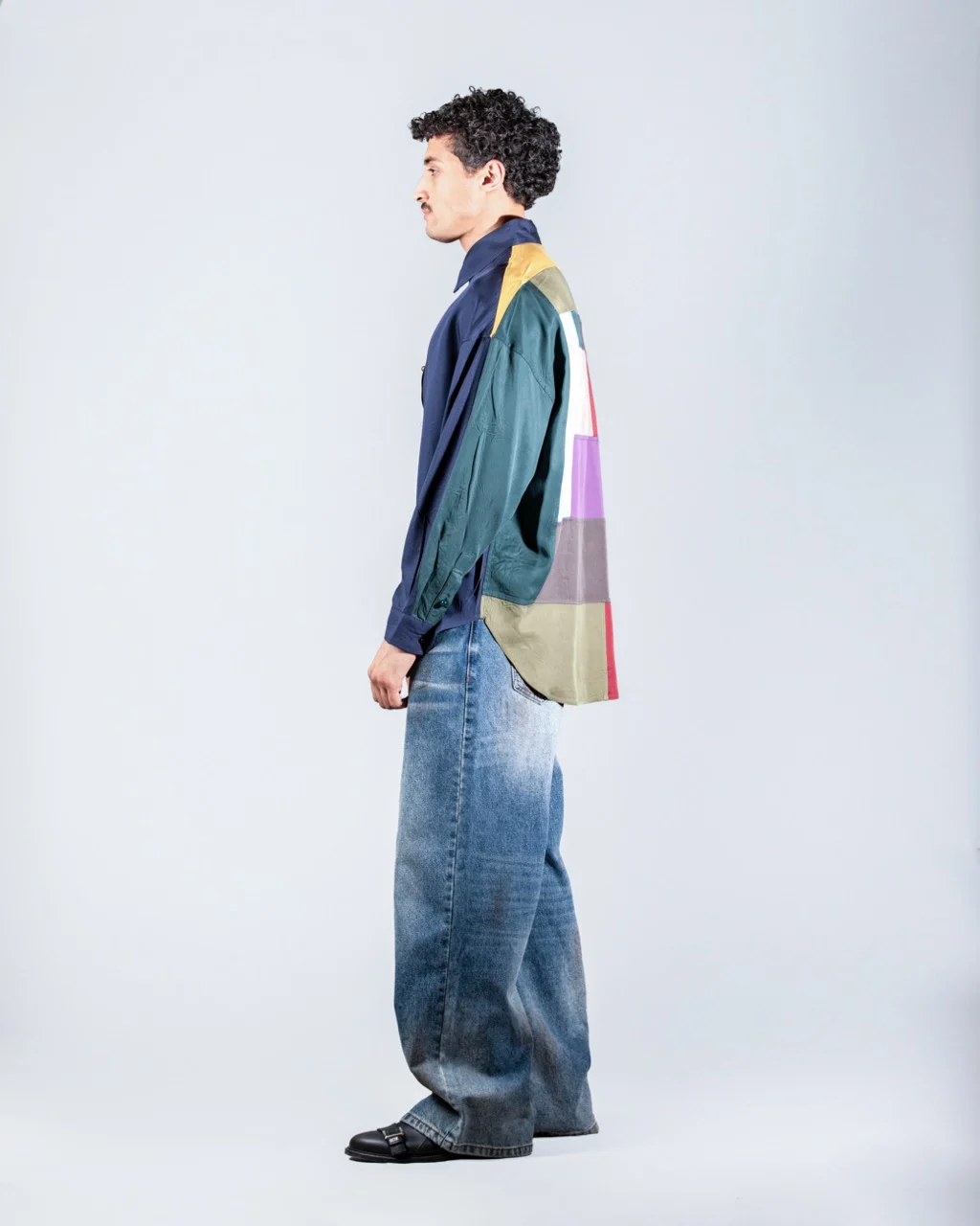 Multicolor Patchwork Shirt