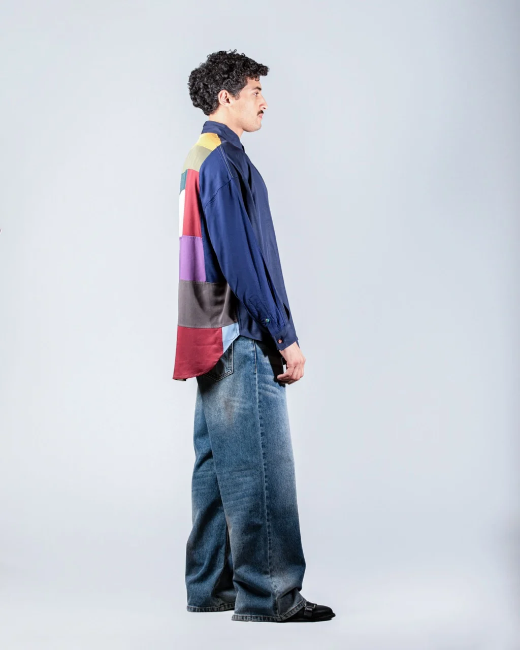 Multicolor Patchwork Shirt