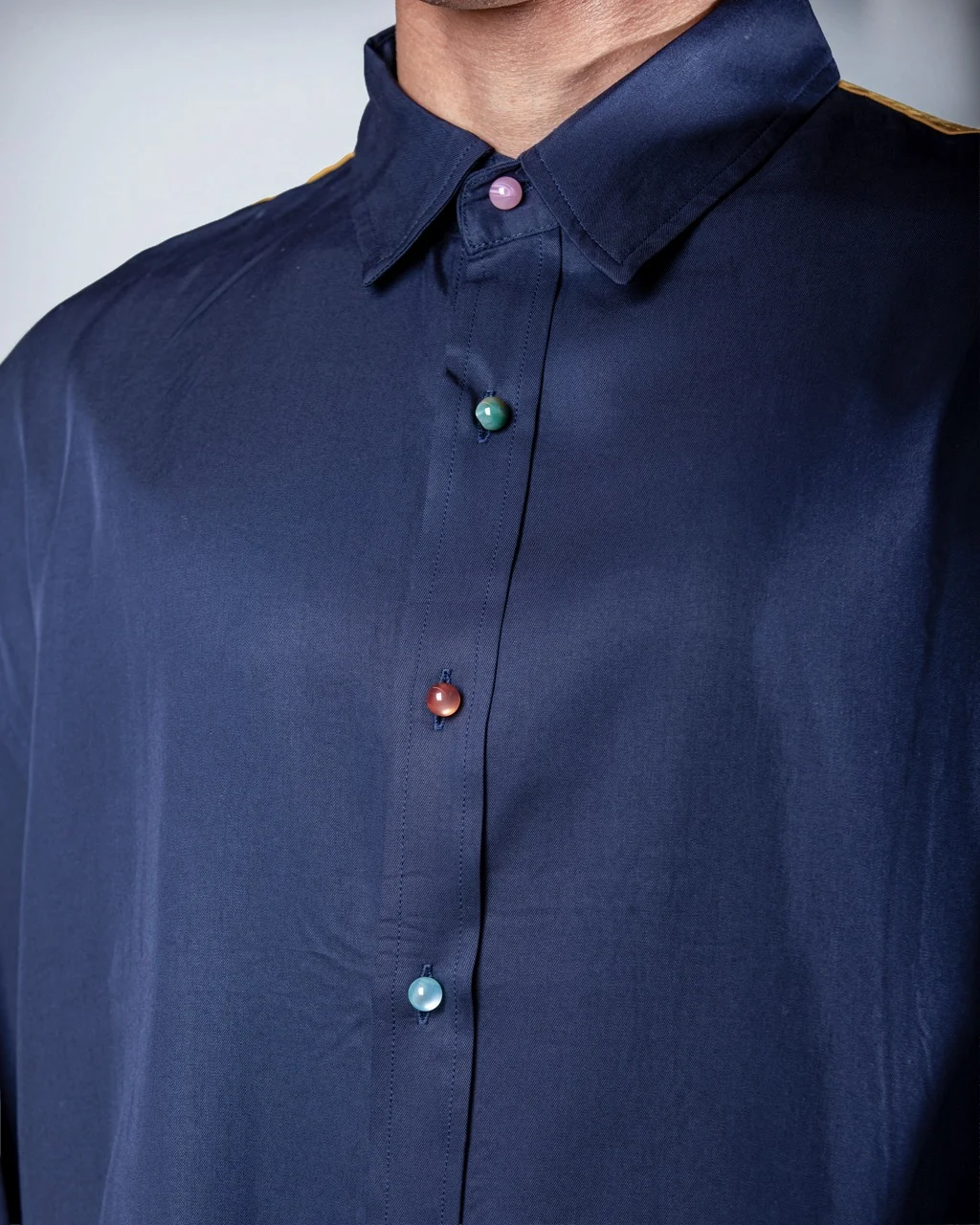 Multicolor Patchwork Shirt