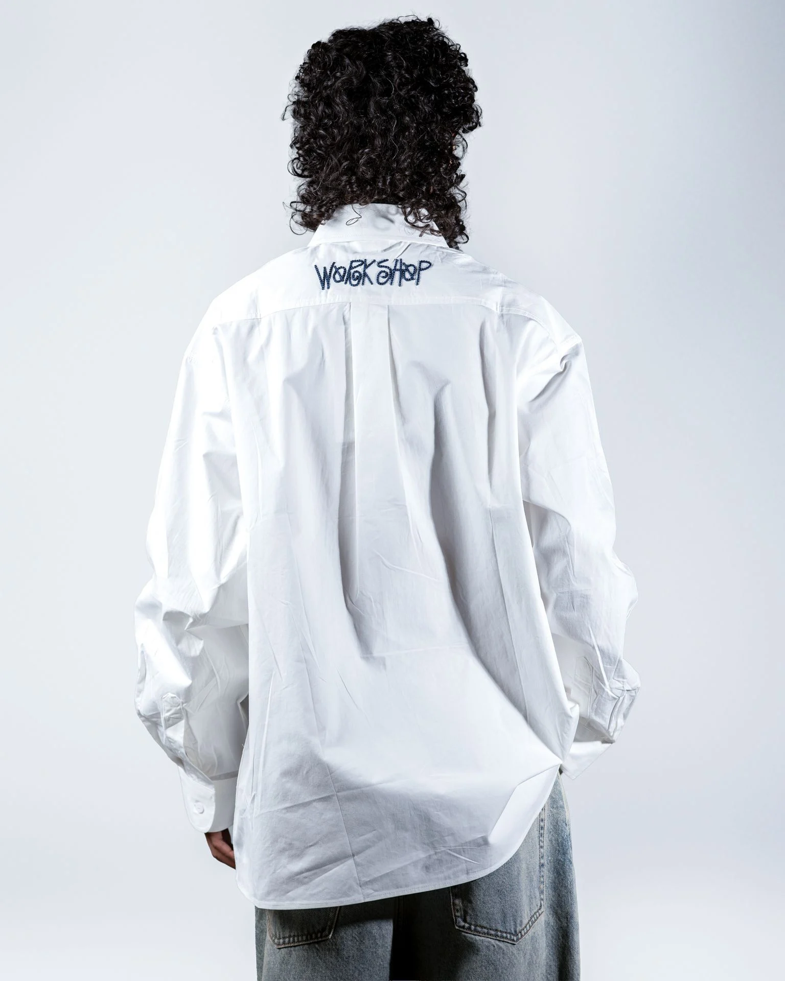 Pocket Heart White Shirt