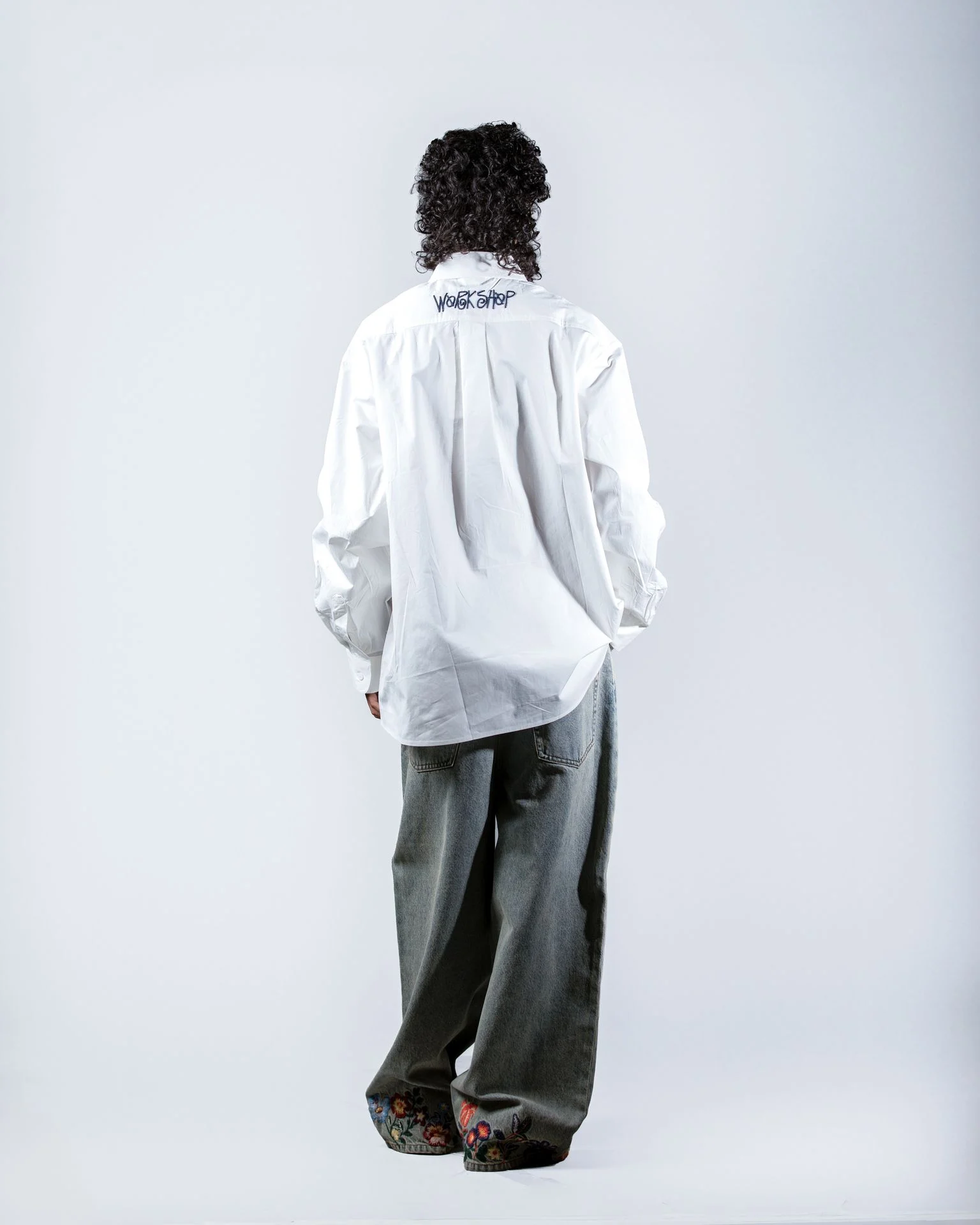 Pocket Heart White Shirt