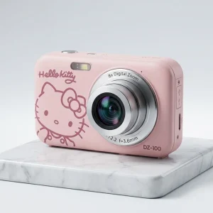 YASHICA x Hello Kitty Digital Camera DZ-100 (Pink)
