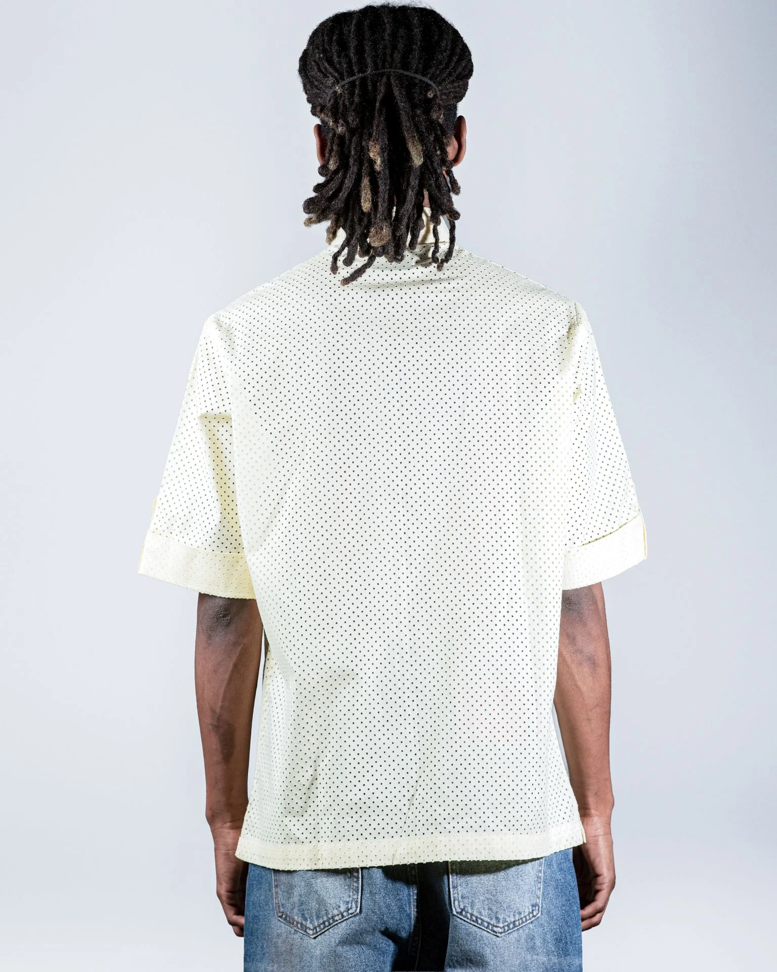 Yellow Textured shirt